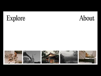 Exploration animation layout exploration motion graphics typography ui design ux design