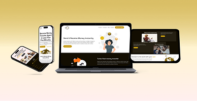 TRemit - Fintech design thinking fintech responsive design ui design ux design web design