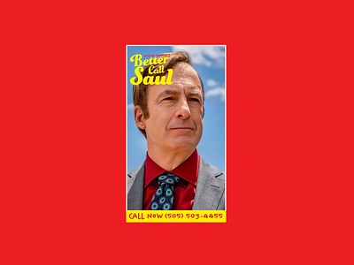 Better Call Saul clean design graphic design minimal simple ui