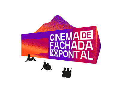 Cinema de Fachada no Pontal(Logo & Poster) branding design graphic design logo poster