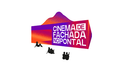 Cinema de Fachada no Pontal(Logo & Poster) branding design graphic design logo poster