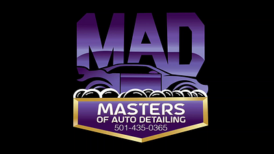 Masters of Auto Detailing Project animation branding graphic design logo motion graphics