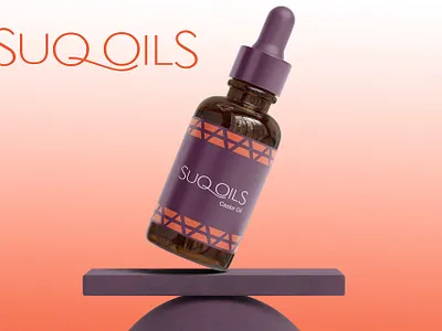 Suq Oils Project branding graphic design logo