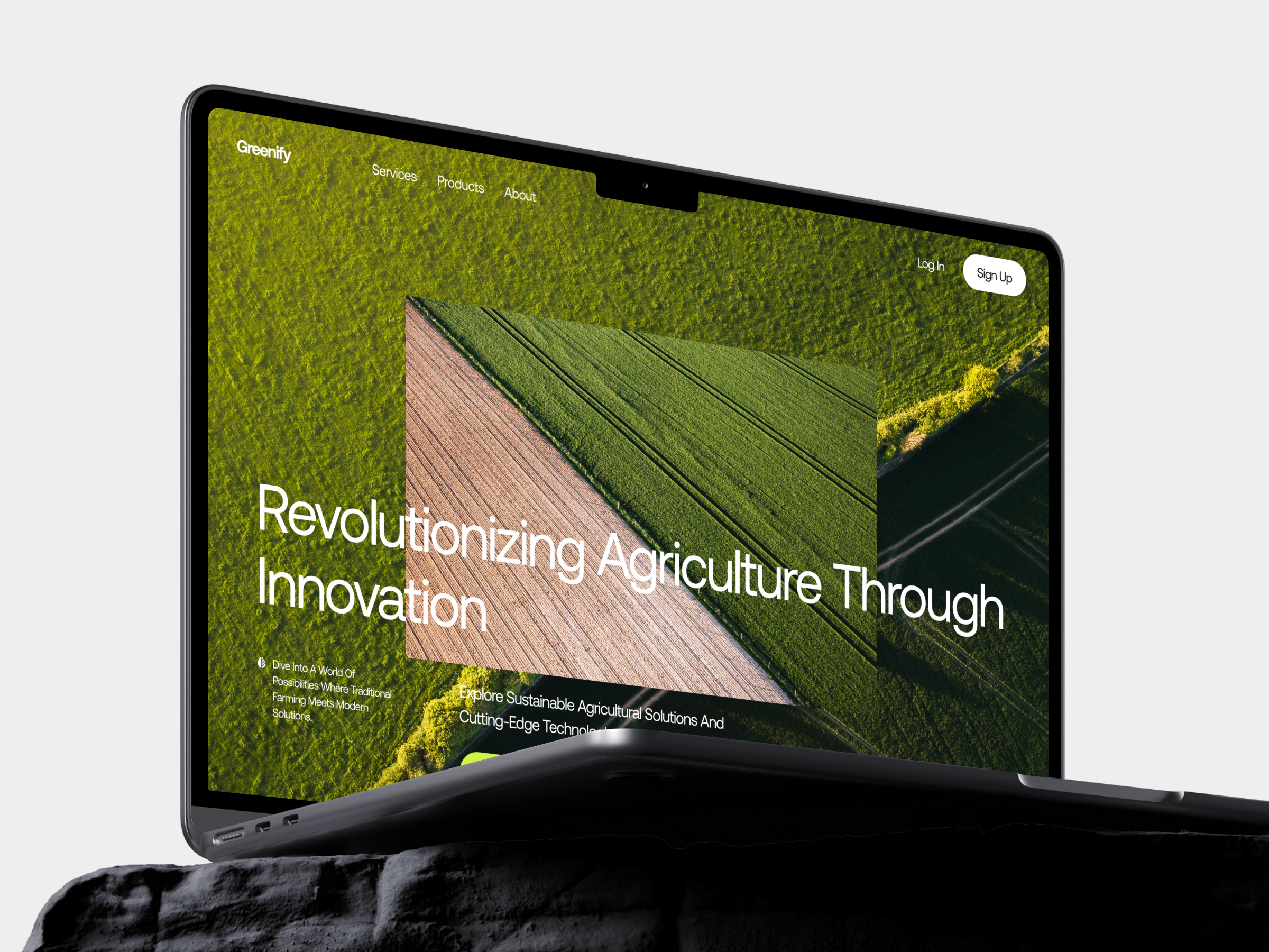 Example of Website Design (3 Pages)