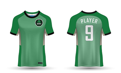 Jersey Design for soccer club branding fashion photoshop vector