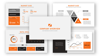 Company Infographic - Data Analyze design graphic design infographic microsoft powerpoint motion graphics