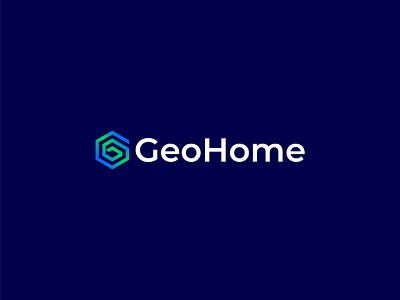 geohome logo, home logo brand identity logo design branding graphic design home house logo logo design logo designer logos modern logo realstate