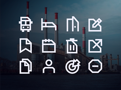 Gochodaejol business iconography branding design graphic design icon iconography logo vector