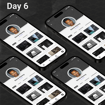 Daily UI #006 | User profile 100daychallenge app branding challenge daily dailyui design figma profile page ui user profile ux
