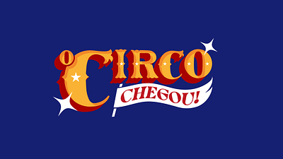 O Circo Chegou - 2022 (Festival Branding) art branding cultural festival graphic design logo animation motion graphics museum
