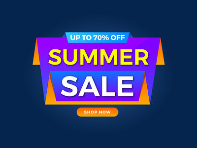 Summer Sale Banner Design banner design templates banner idea banner template branding design graphic design illustration sale banner sale design summer sale banner design