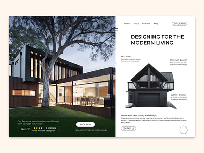 Architecture Website architecture website branding building design home modern website ui uiux