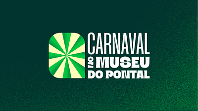 Carnaval no Museu do Pontal 2023 art branding brazil carnaval cultural design festival folia graphic design illustration logo logo animation