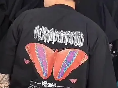 Streetwear Design - Metamorphosis artwork