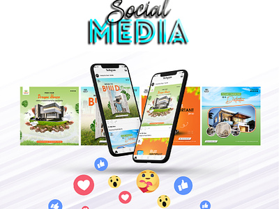 Meqnas Real Estate (Social Media Design) facebook feed facebook post instagram feed instagram post jackpotcreatives nabeelakhtarpk nabeeljackpot social media ad social media design social media designer social media feed