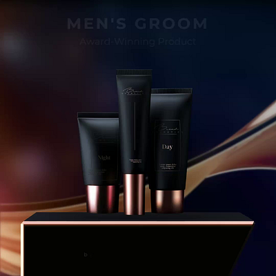 Video Ad for Men's Cosmetics animation graphic design motion graphics