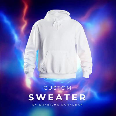 Video Ads for Custom Sweater animation graphic design motion graphics