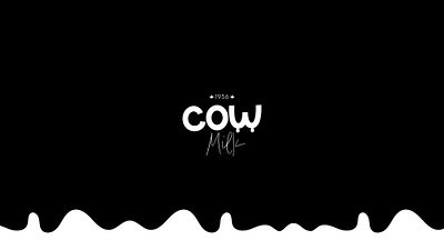 Cow Milk Logo cow milk logo
