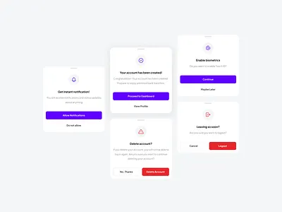Dialogs — Anearmala anearmalastudio design system dialogs error modals error pop up figma mobile modals product design ui design ux design