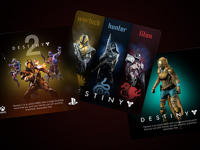 Social Media Post - Figma cards destiny destiny2 figma game playstation post xbox