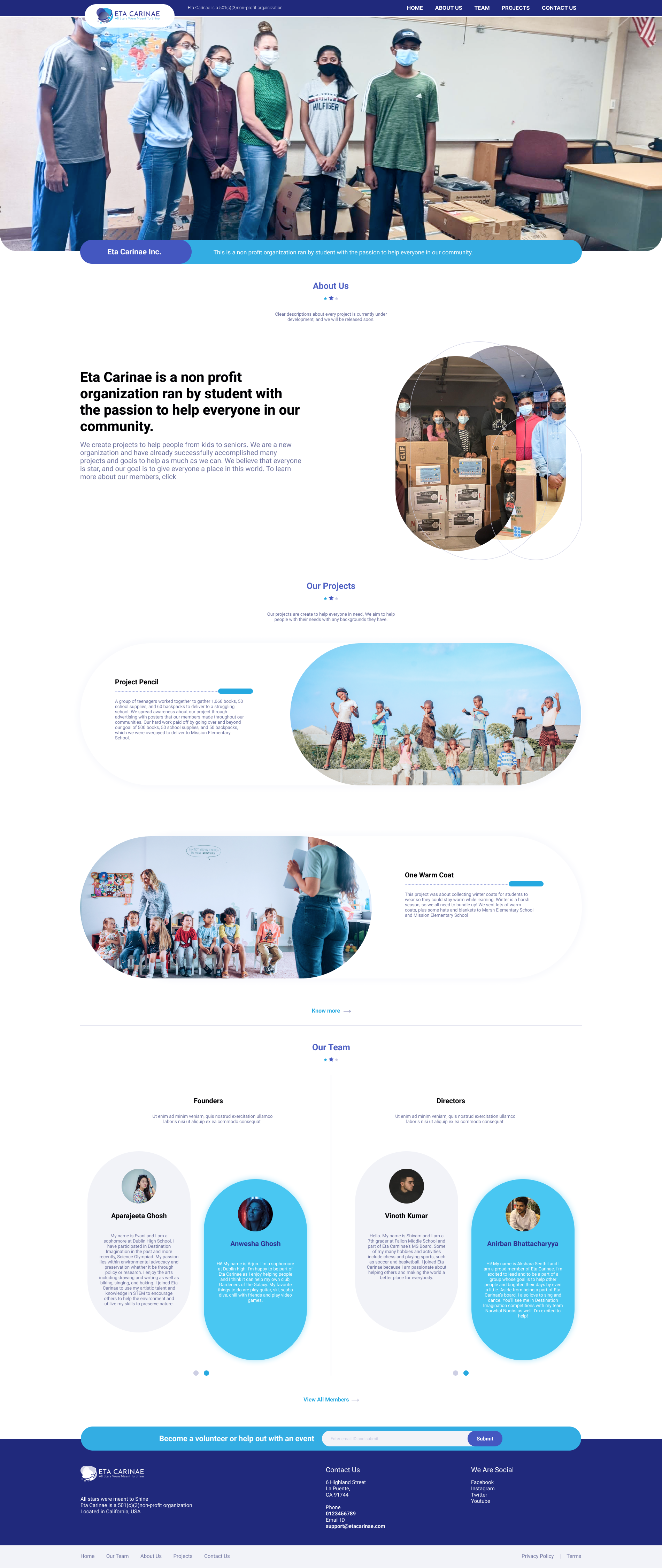 Ngo Website UI Designs, Themes, Templates And Downloadable Graphic ...