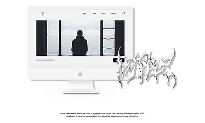 MATIHLESS - UI MINIMALIST DESIGN branding figma ui website
