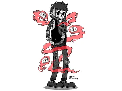 Self portrait of sorts art branding design illustration