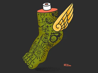 Mercury art design illustration tattoo