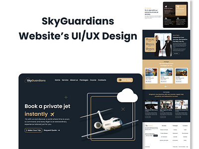 SkyGuardians Website's UI/UX Design adobe illustrator app app design branding dashboard dashboard ui ux design figma figma design graphic design ui ui design ui ux user experience user interface ux ux design website design website design ui website design ux