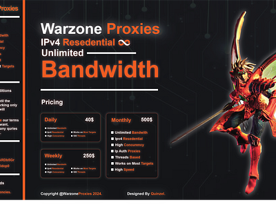 Warzone Proxies Thread Design