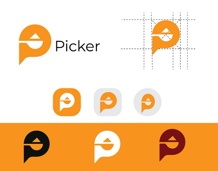 Picker Logo Design by Arif huysn on Dribbble