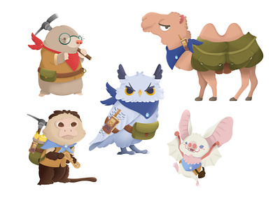 Treasure Hunt Character design graphic design illustration