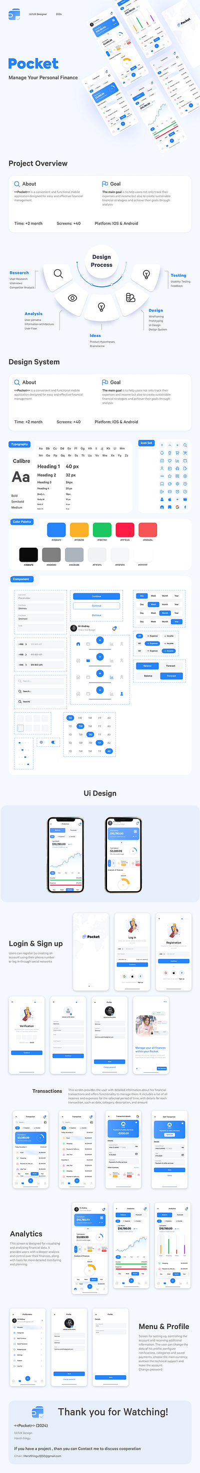 Finance Management App Design app design figma landing page design mobile design ui ui design uiux design