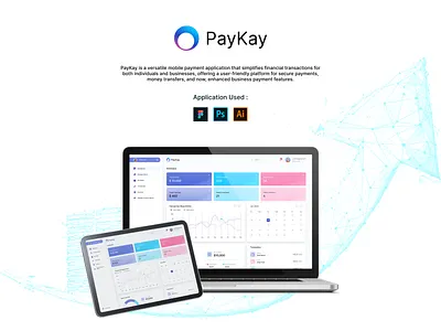 PayKay - Fintech Mobile App adobe photoshop design digital wallet app figma finance fintech app graphic design html illustration mobile app mobile app design mobile app development payment app ui ux