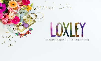 Loxley caps display font lettering otss type typography