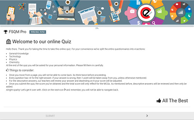 Rich Quiz With Timer elementor quiz wix wordpress