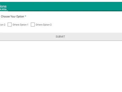 Multiple Conditional Others Field elementor wix wordpress