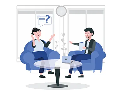 Office Meetings adobe illustrator digital illustration discussions flat illustration flat style illustration men illustration office office meetings office work vector illustration women illustration workplace