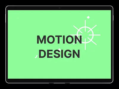 Motion Design animation banner design motion prototype ui ux website