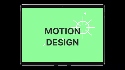 Motion Design animation banner design motion prototype ui ux website