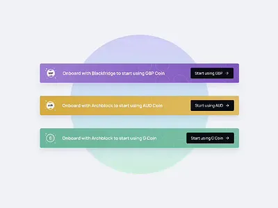 UI Banners Stablecoins - Animation archblock banners blockchain branding buttondesign calltoaction coinlogo coinslogo crypto cryptocurrency design logo stablecoins ui ux