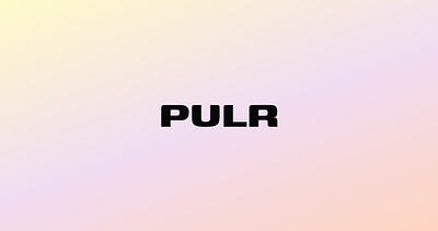 PULR | Social E-Commerce Platform branding graphic design ui