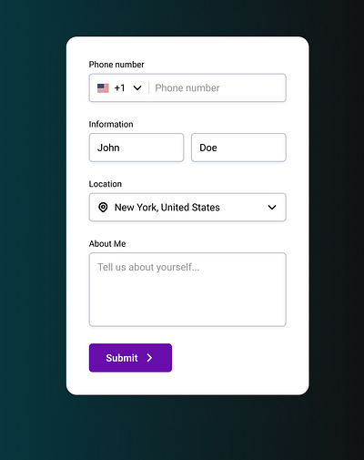 Form UI ui