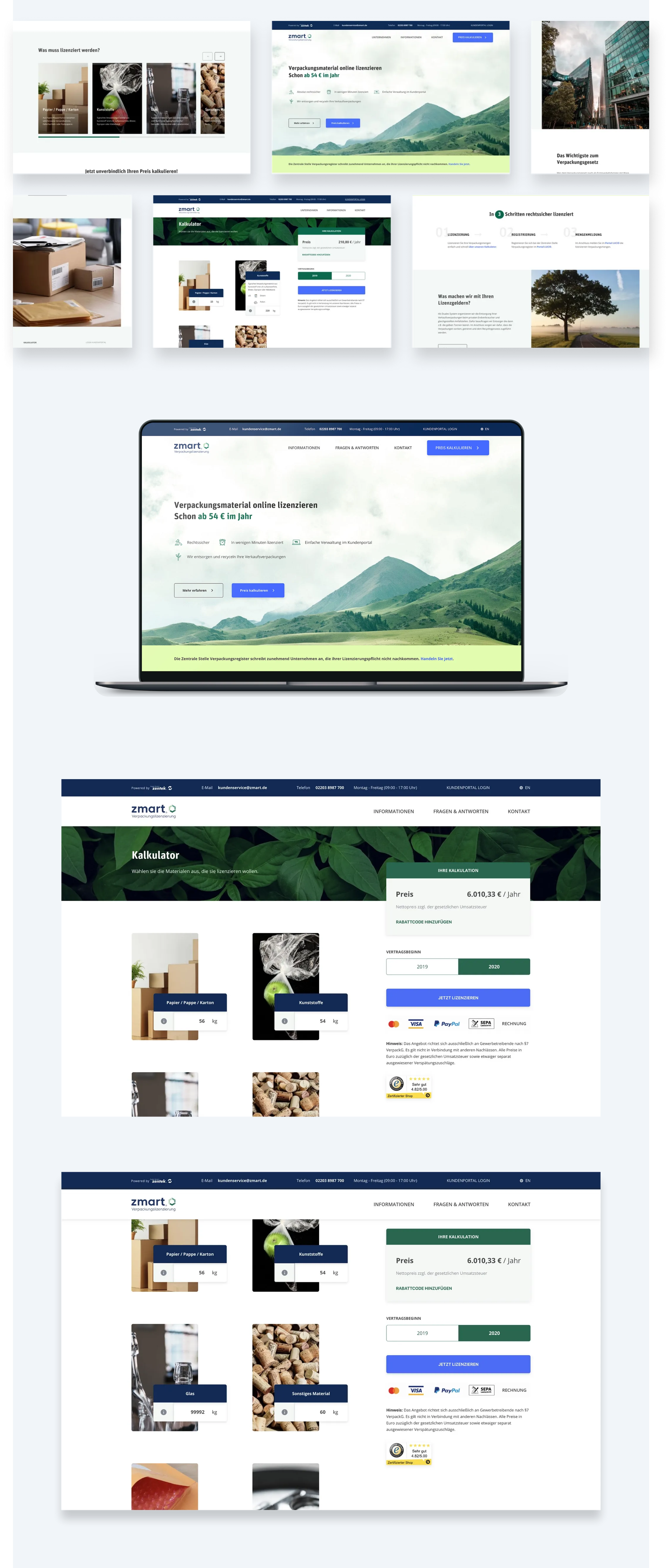 zmart ui ux web design