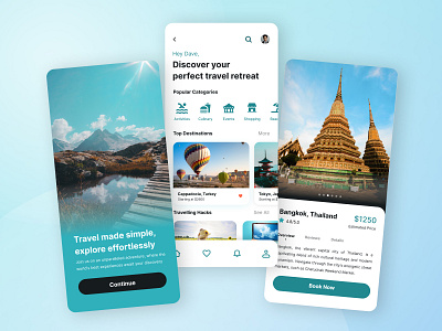 Travel Guidance App UI Design app app design app redesign design travel app travel app design travel app ui travel app ui design ui ui design uiux uiux design