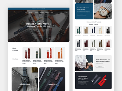 Watch Bands Ecommerce & Website Design watch banch landing page watch band store watch band website watch bands ui watch ecommerce watch ecommerce design watch ecommerce website watch landing page watch strap store watch strap ui watch strap website watch web design watch website