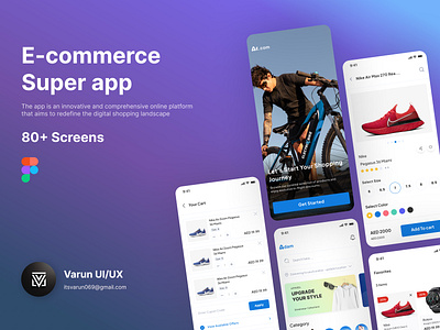 E-commerce super app animation app design color theory concept design ecommerce figma flipkart prototype typography user experience user interface