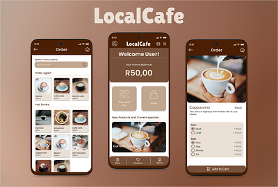 Customer Loyalty App app design ui ux