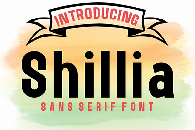 Shillia 3d animation branding design font graphic design handwritten fonts illustration logo motion graphics typeface typography ui