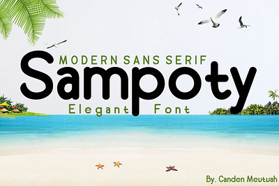 Sampoty 3d animation branding design font graphic design handwritten fonts illustration logo motion graphics typeface typography ui